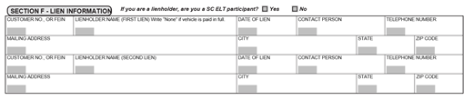 Lien Form Preview