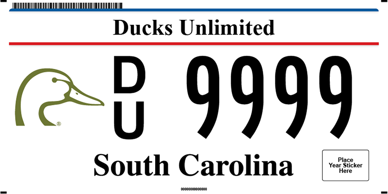 Ducks Unlimited plate
