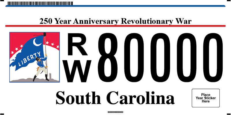 Revolutionary War Plate